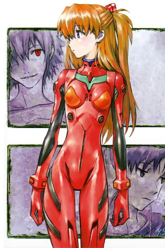 Главный герой аниме Neon Genesis Evangelion