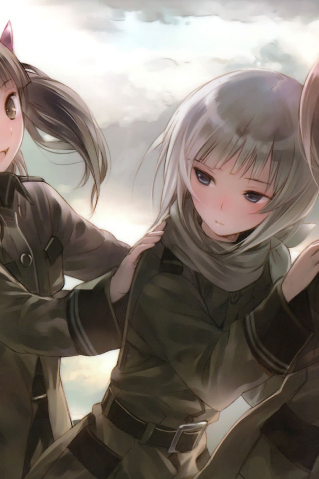 Подружки в аниме Звуки небес