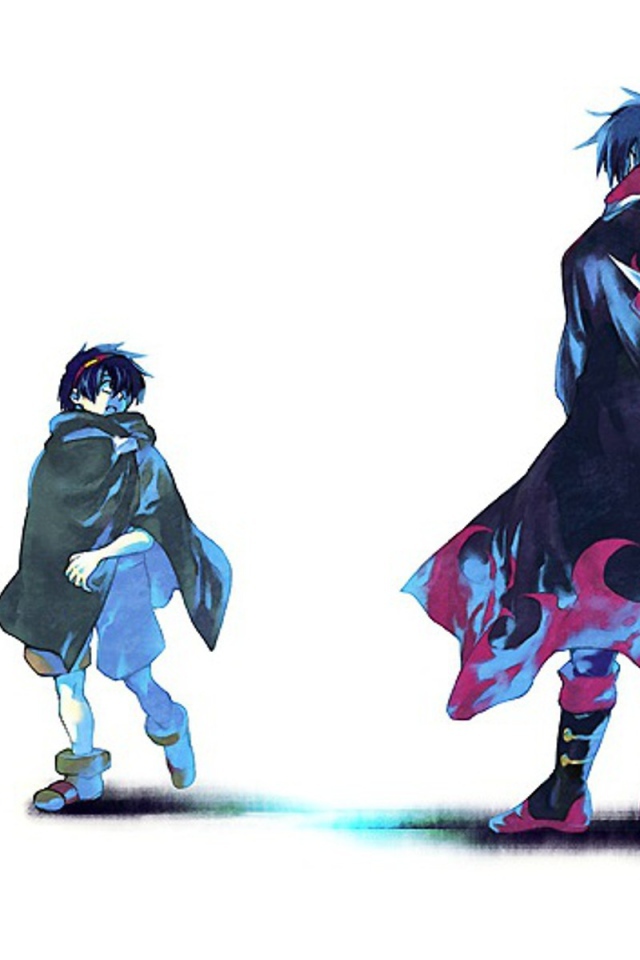 Два персонажа аниме Гуррен-Лаганн