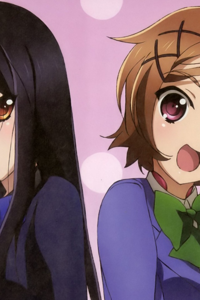 Две девушки аниме в манге Accel World