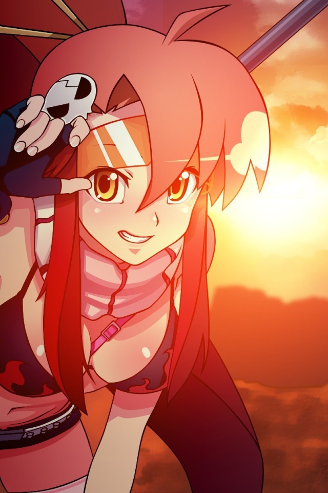 Девушка воин из аниме Тэнгэн Топпа Гуррен-Лаганн