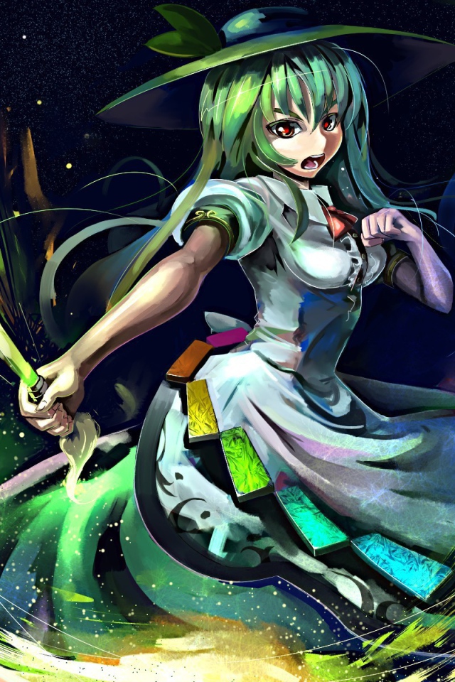 Ведьма в аниме Touhou Project