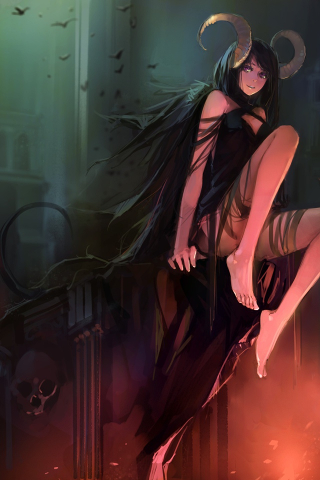 Колдунья с рогами барана, аниме