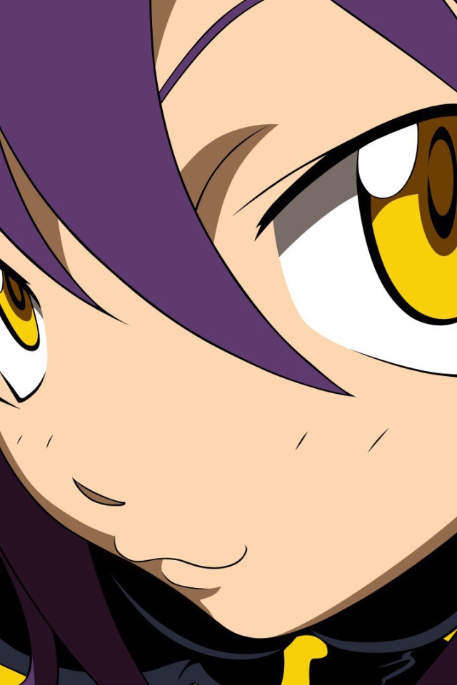 Желтоглазая героиня аниме Soul Eater