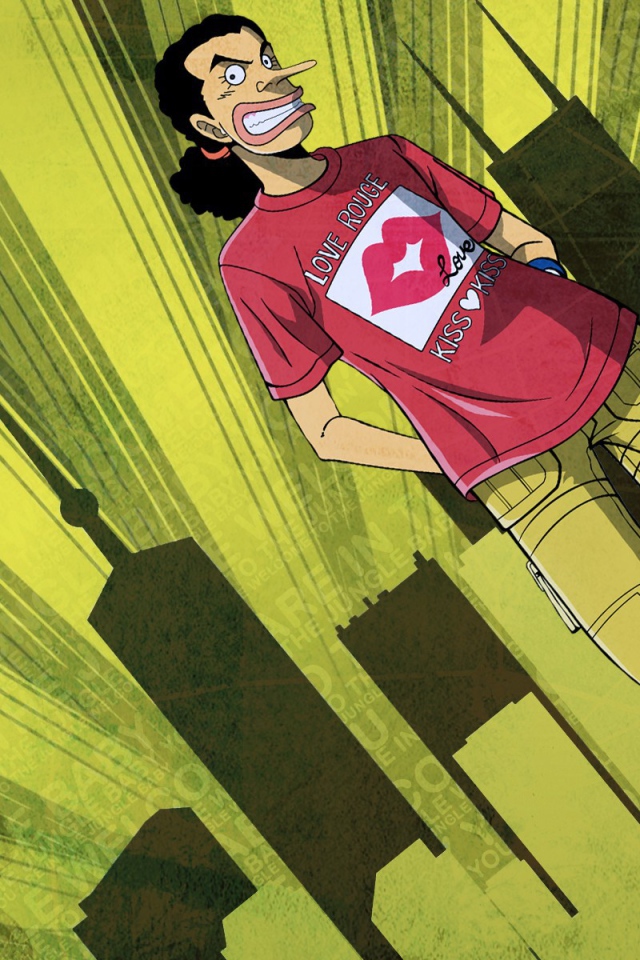 Юсуп из аниме Большой куш