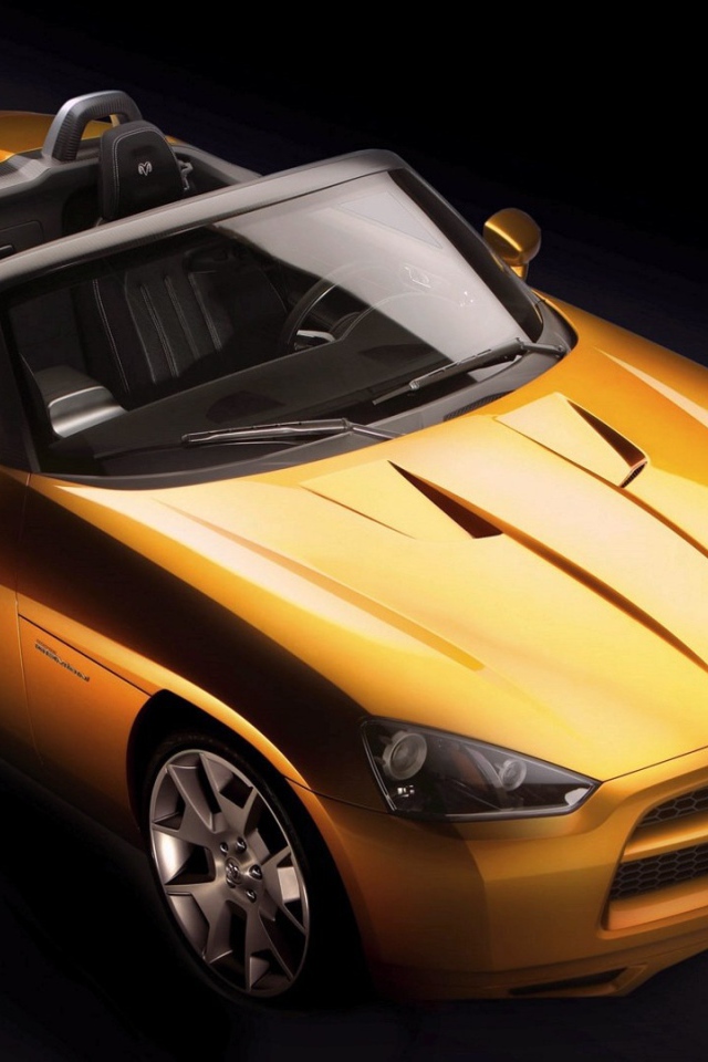 Красивый спортивный кабриолет