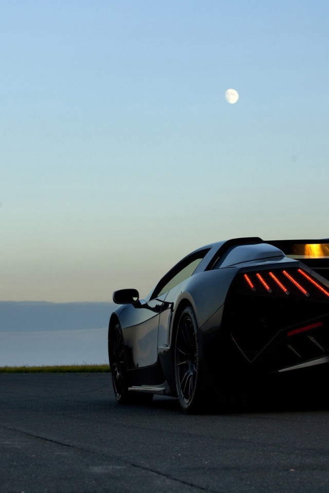 Черный автомобиль Arrinera Hussarya