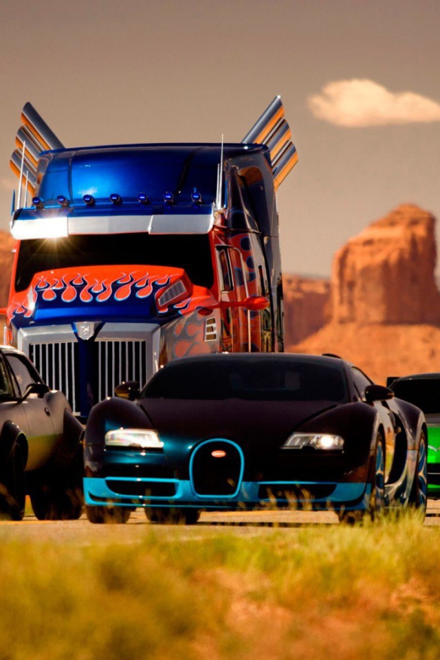 Автомобили из фильма Трансформеры