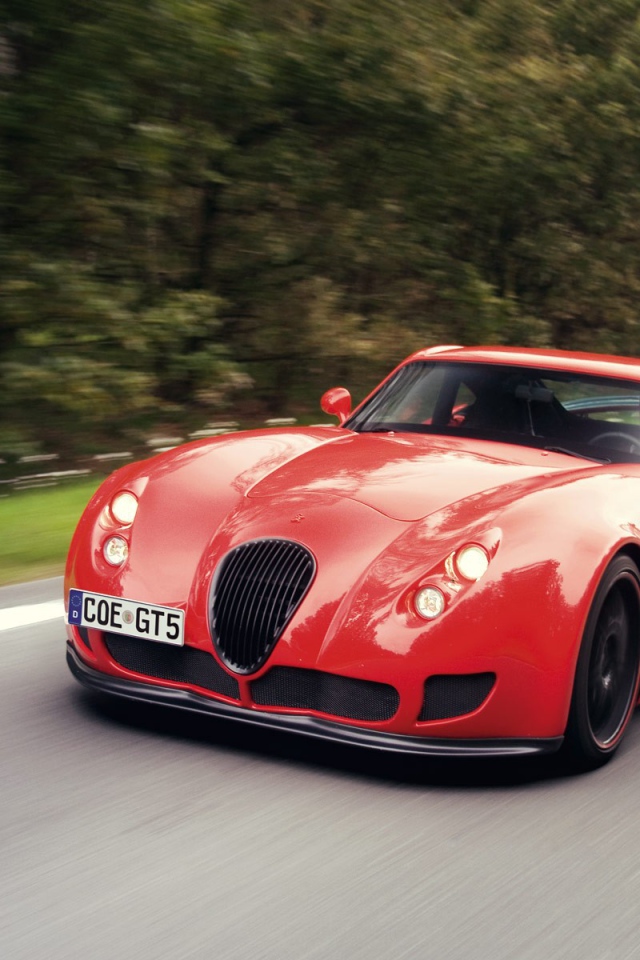 Быстрый автомобиль Wiesmann