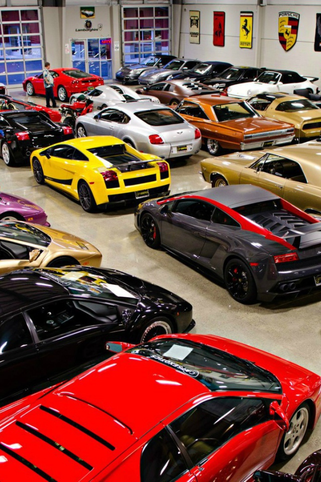 Гараж для дорогих автомобилей