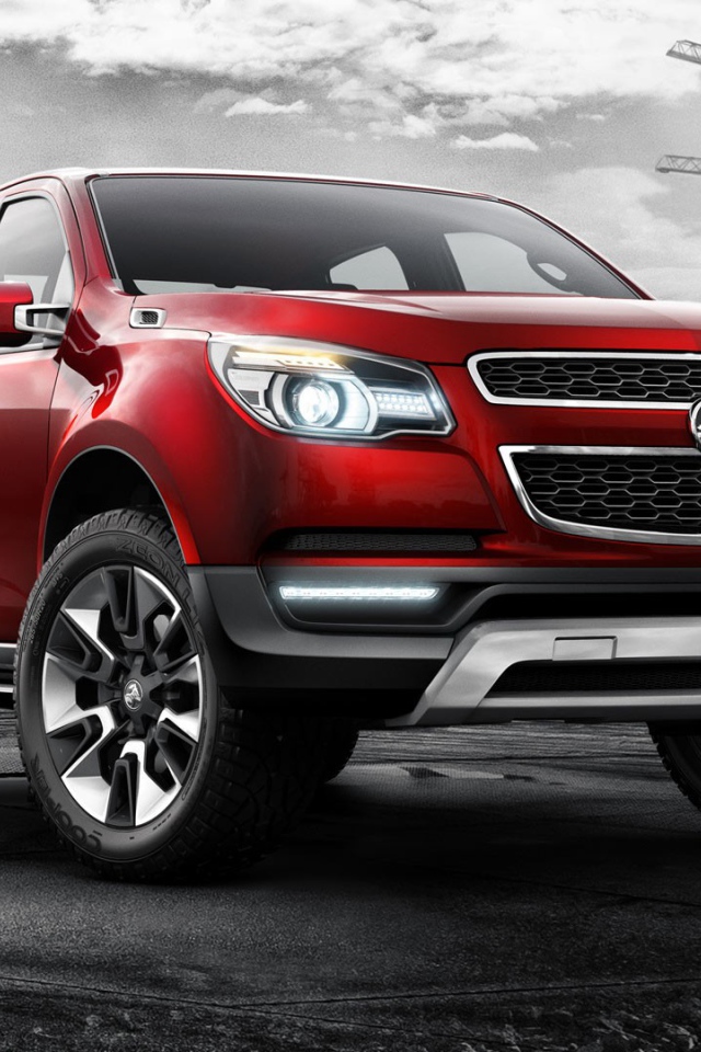 Мощный автомобиль Holden Colorado
