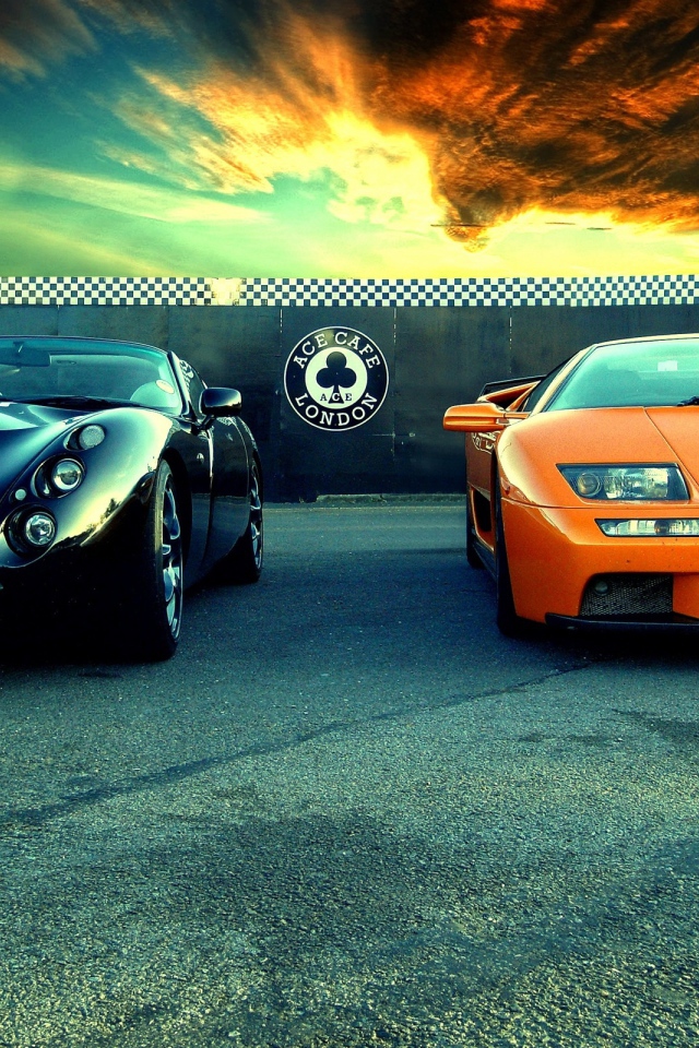 Спортивные авто ТВР и Ламборигини Diablo