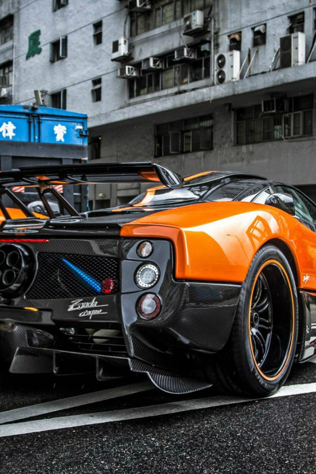 Сильный автомобиль Pagani Zonda Cinque