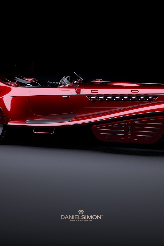 Супер мощный автомобиль из комиксов