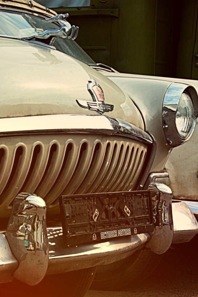 Два старых автомбиля марки Волга