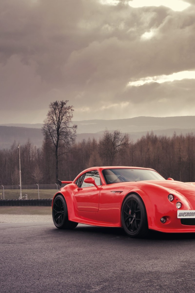 Авто Wiesmann на дороге