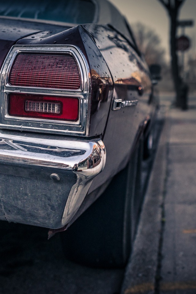 Задние огни старого Chevelle SS
