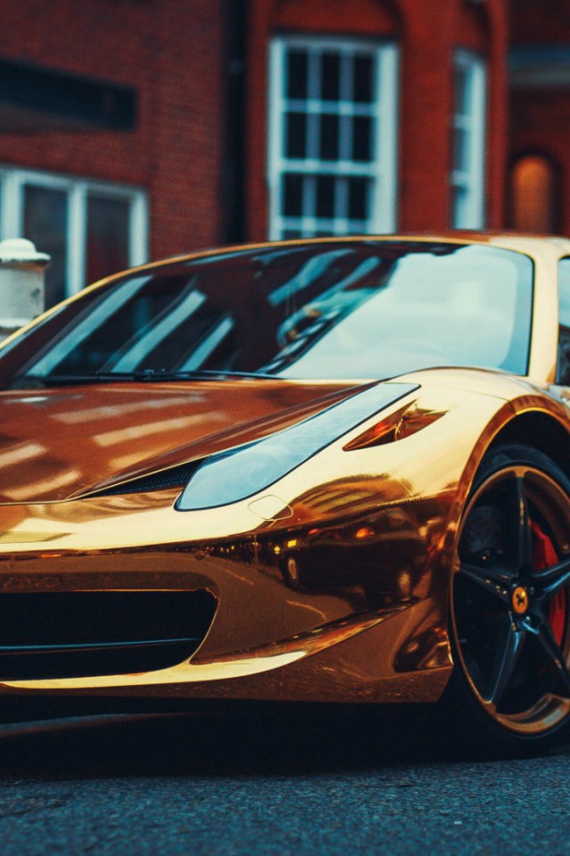 Итальянский автомобиль Ferrari 458