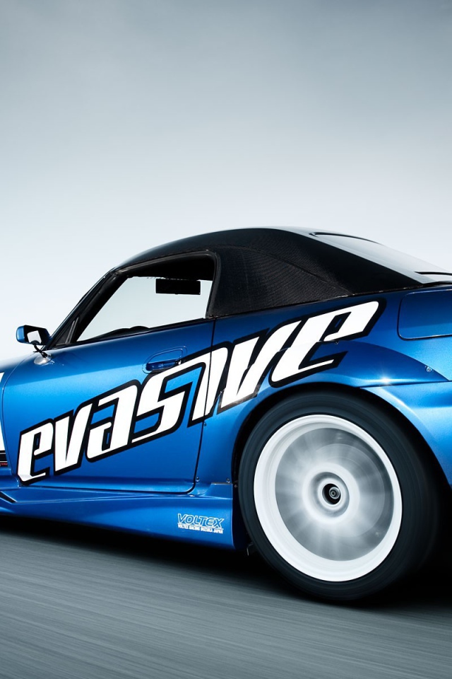 Спортивная Нonda s2000 со спойлером