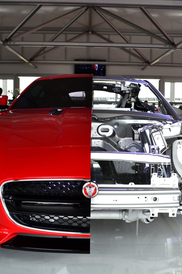 Начинка автомобиля Jaguar