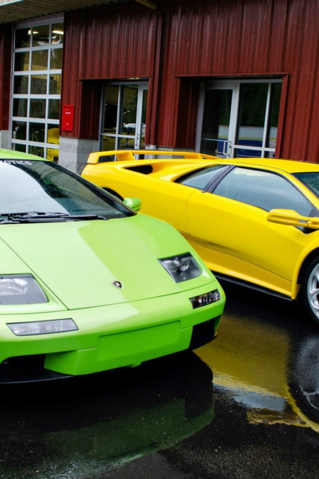 Яркие Lamborghini Diablo