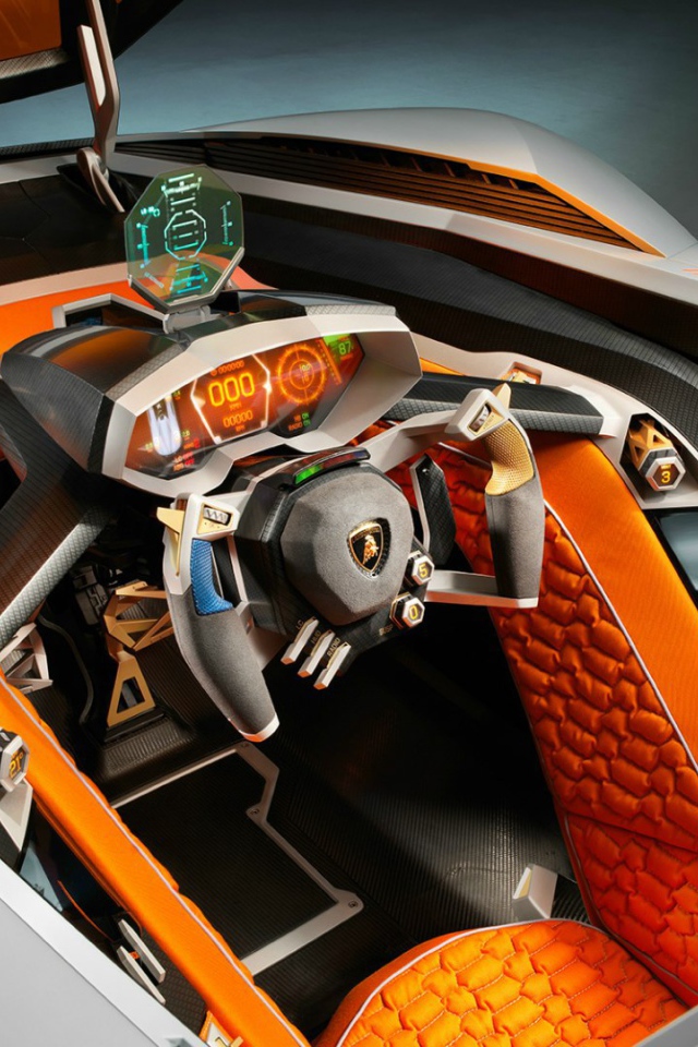 Панель приборов  Lamborghini Egoista