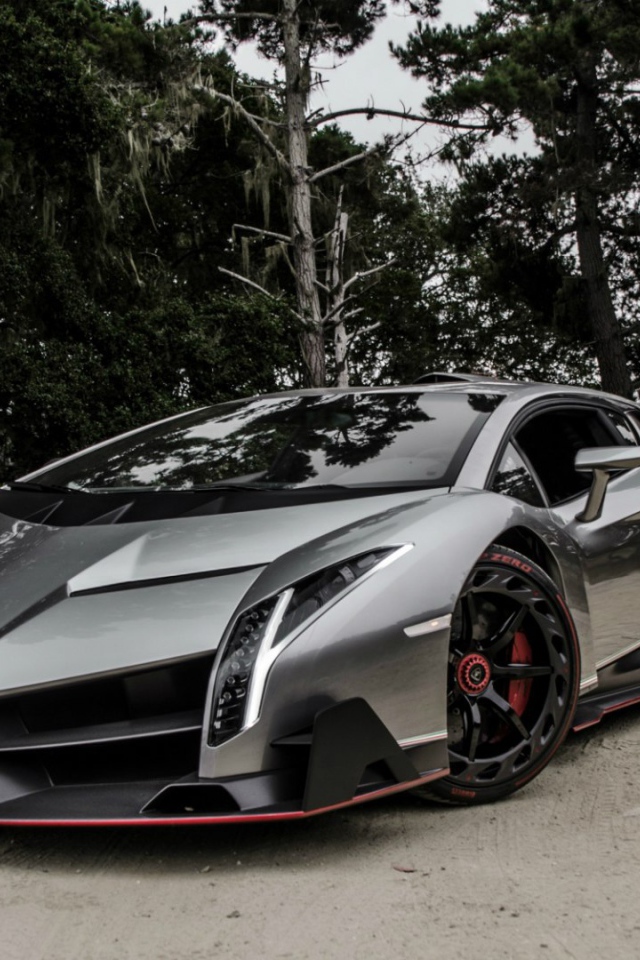 Автомобиль для скорости Lamborghini Veneno