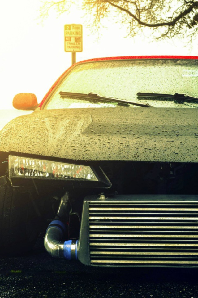 Черный Nissan Silvia S14