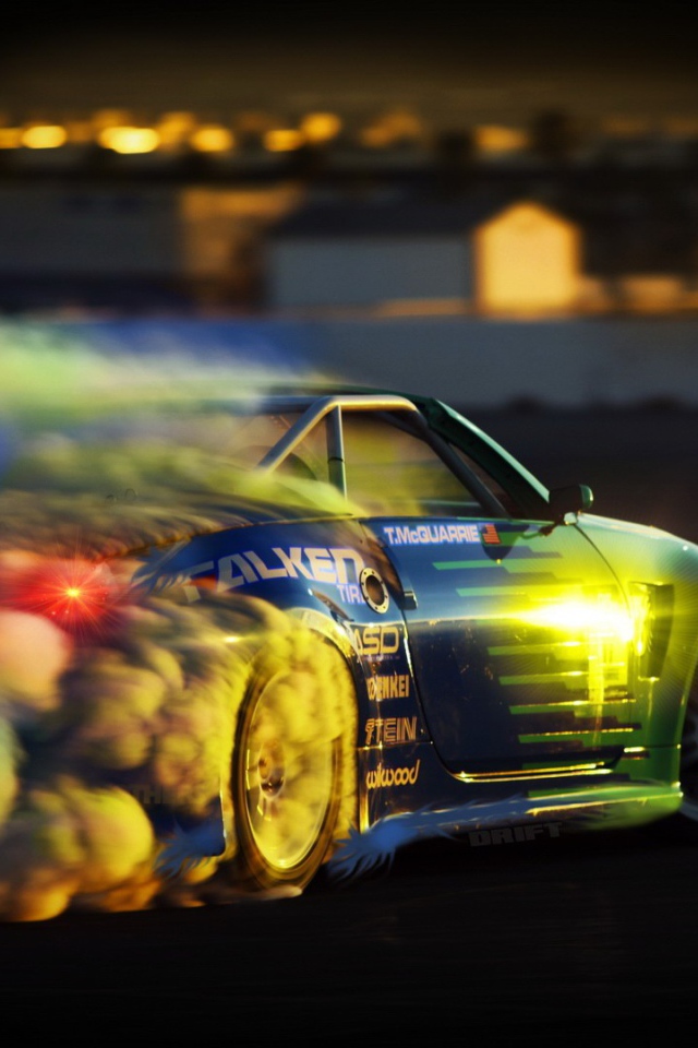 Дрифт на спортивном Nissan 350Z