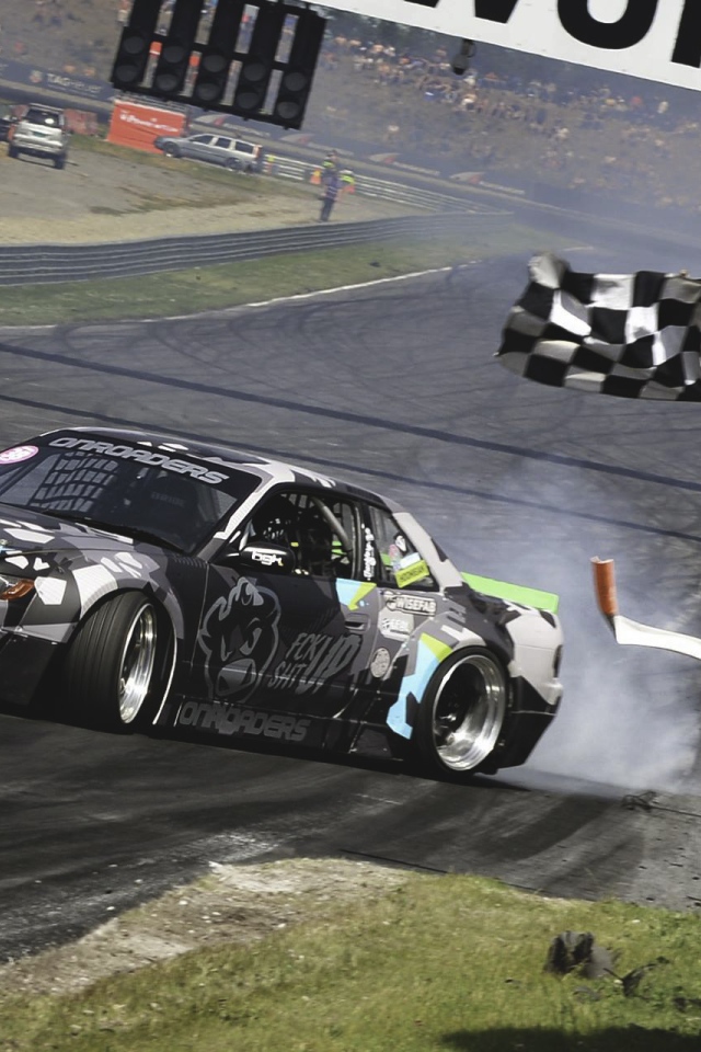 Финиш гоночного Nissan S13