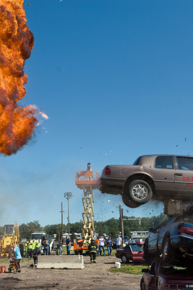 Работа каскадеров