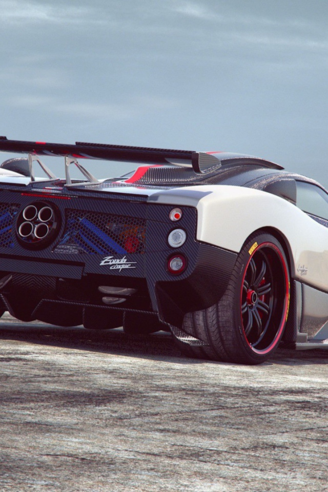 Мощный Pagani Зонда