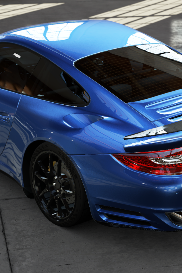 Спортивный Порше РУФ 12