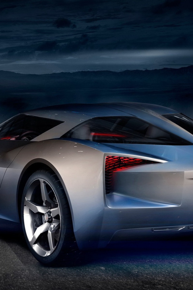 Стильный концепт кар автомобиля будущего