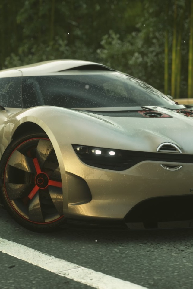 Автомобиль Renault Alpine в игре