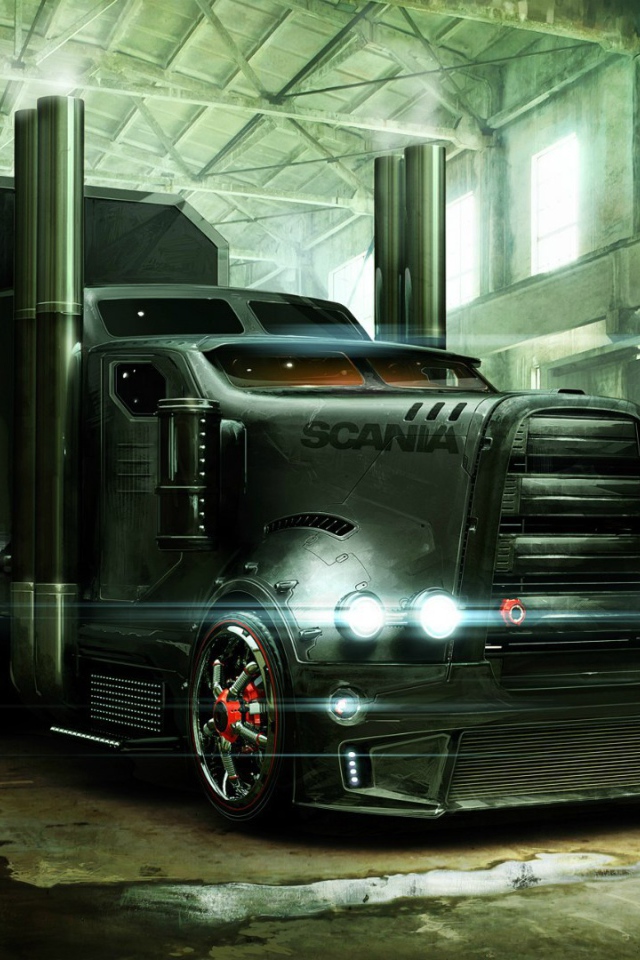 Концепт тягача Скания