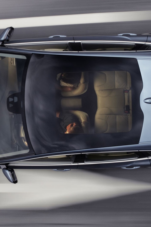 Volvo с прозрачной крышей