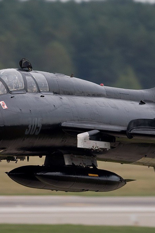 Черный самолет в Польских ВВС