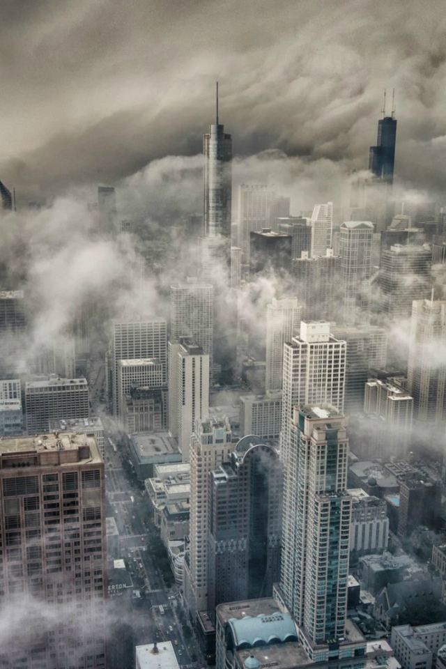 Чикаго в густом тумане