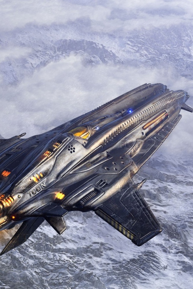 Фантастический военный самолет