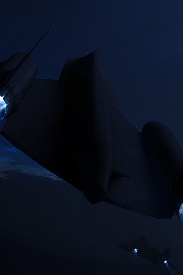 Самолет невидимка Lockheed SR-71 Blackbird