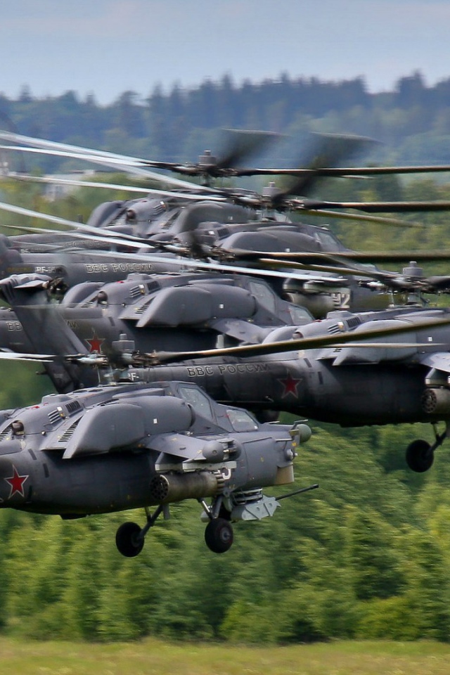 Звено вертолетов МИ-28