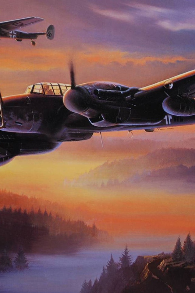 Военные самолеты Мессершмитт 110