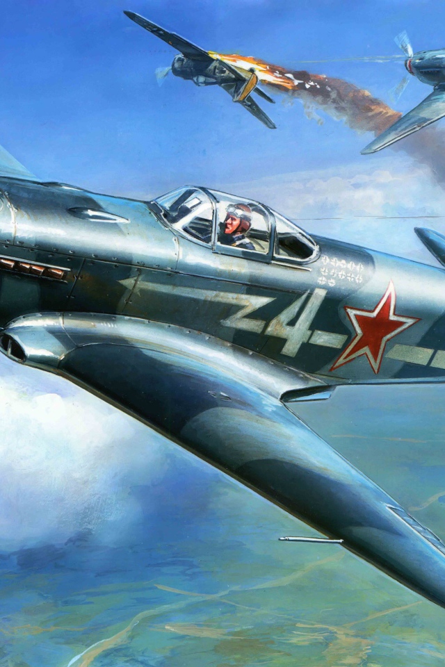 Русский самолет Як-3