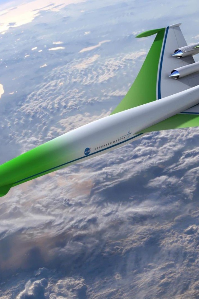 Supersonic Green Machine - концепция самолета NASA