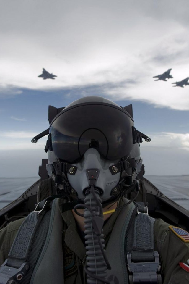 Пилот военного самолета