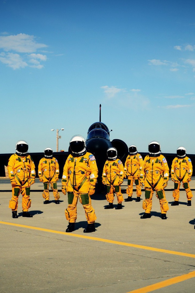 Пилоты высотного самолёта-разведчика Lockheed U-2