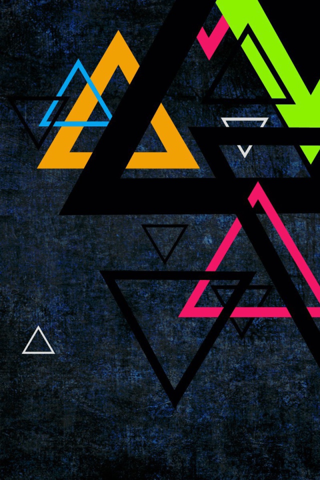 Набор треугольников, фон