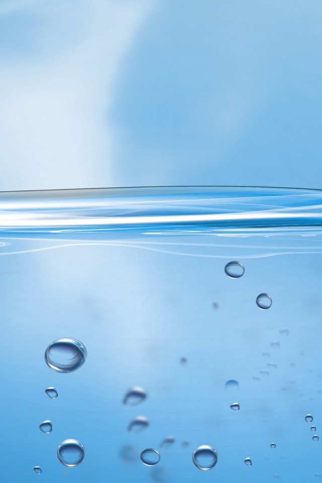 Пузырьки воздуха поднимаются на поверхность