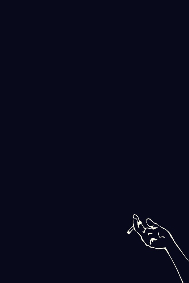 Аниме Ковбой Бибоп, синий фон